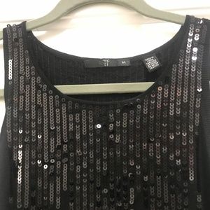 Teenflo knit dress with sequins